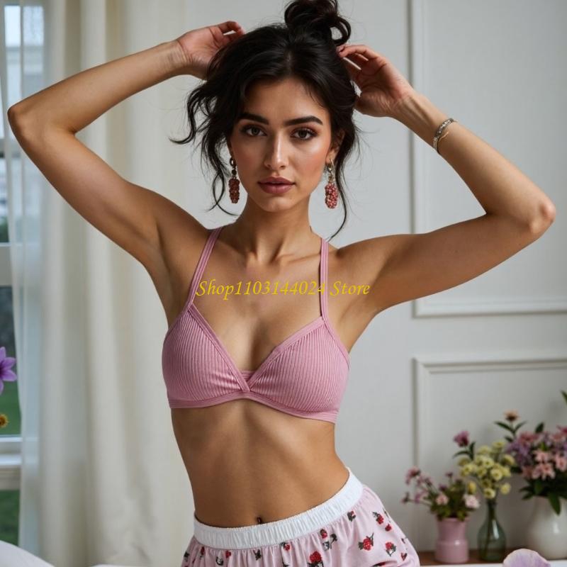 Cotton Bra Everyday - Bralette entrenamiento para niñas con diseño