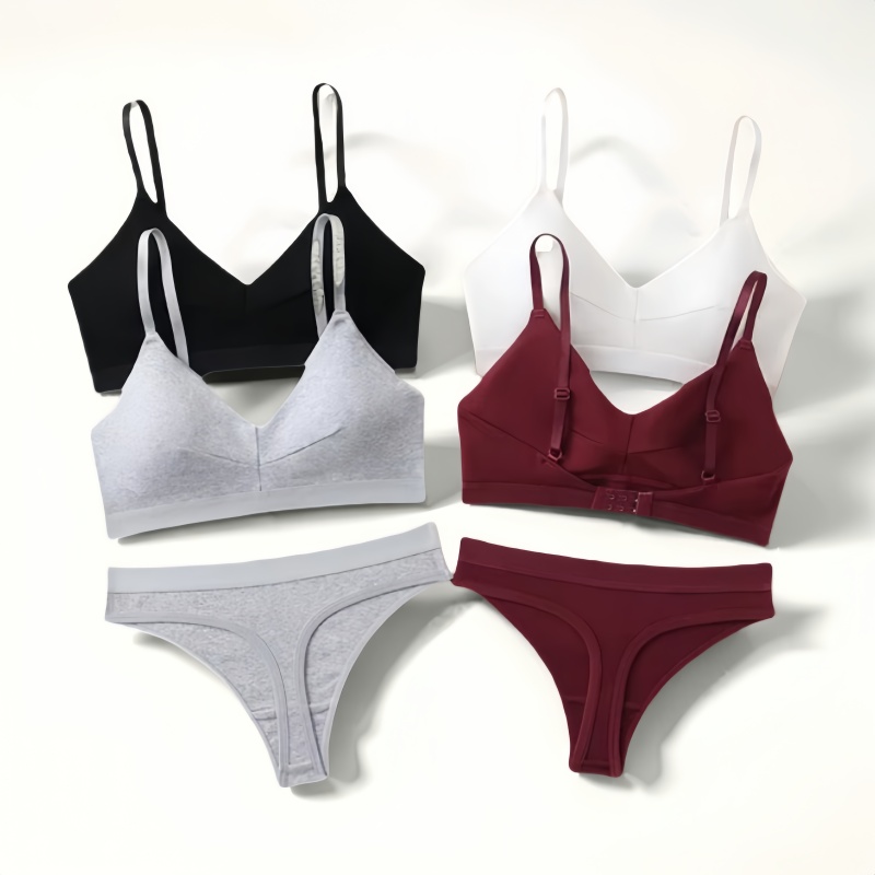Cotton Bra Everyday - Conjunto de bragas y sujetador de