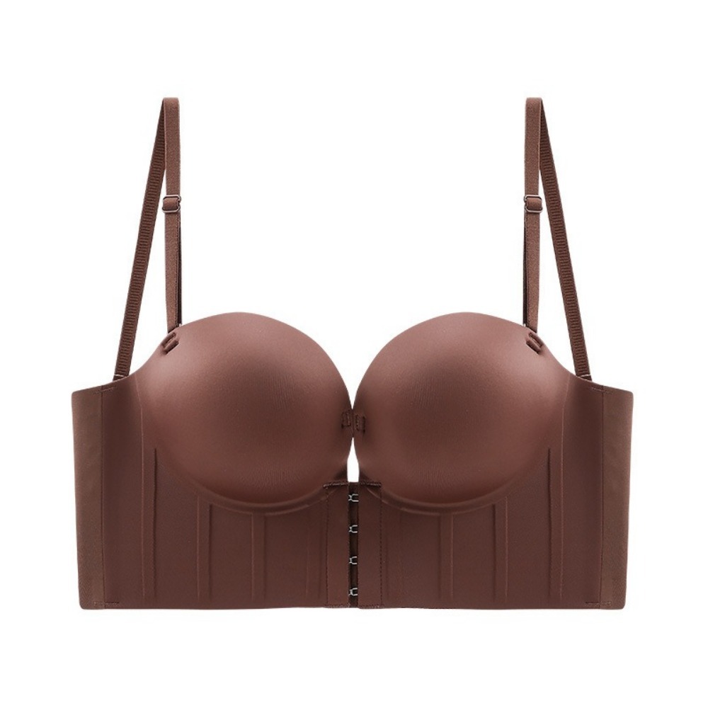 Underwire Bra Padded - Sujetador push-up con espalda en U,