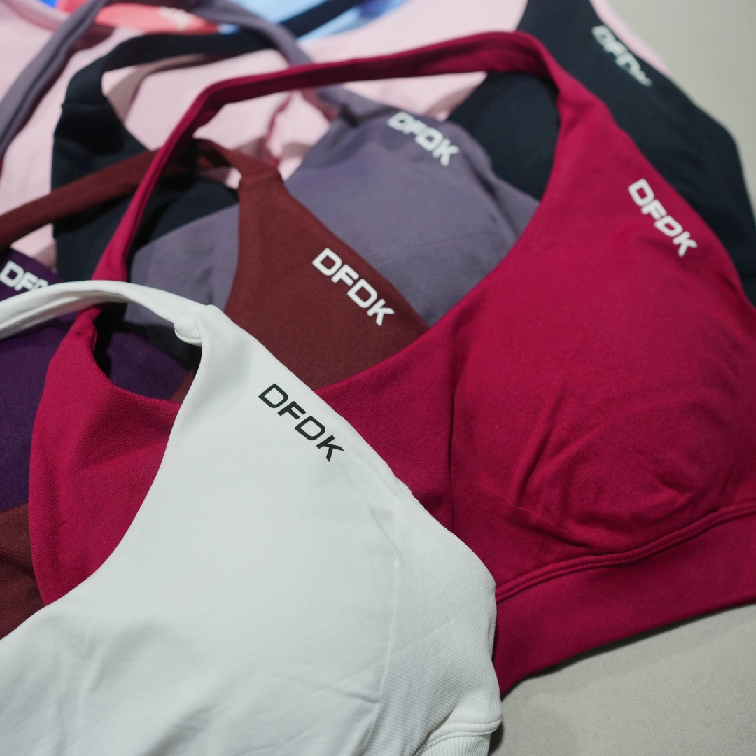DFDK Sujetador deportivo sin c - Plunge Bra Push Up reseña y precio