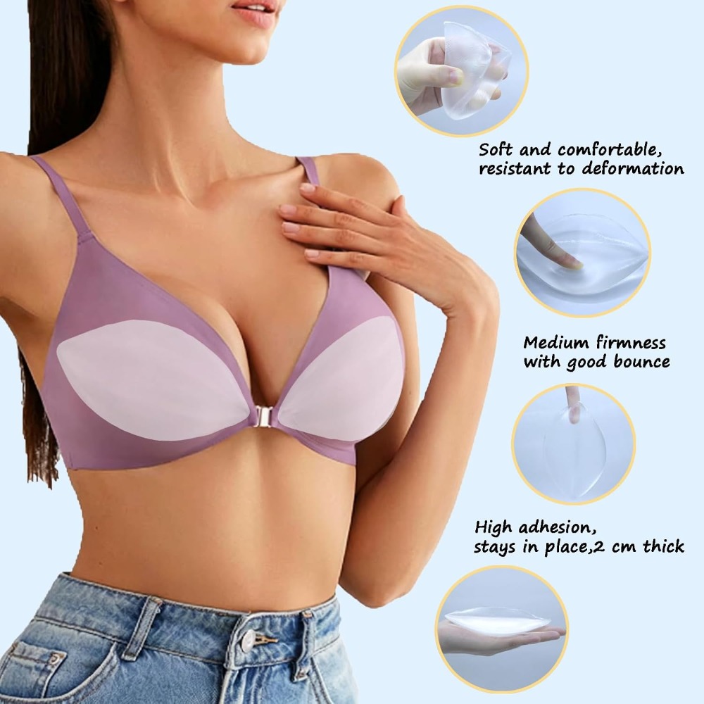Insertos de silicona adhesivos - Push Up Bra Silicone reseña y precio