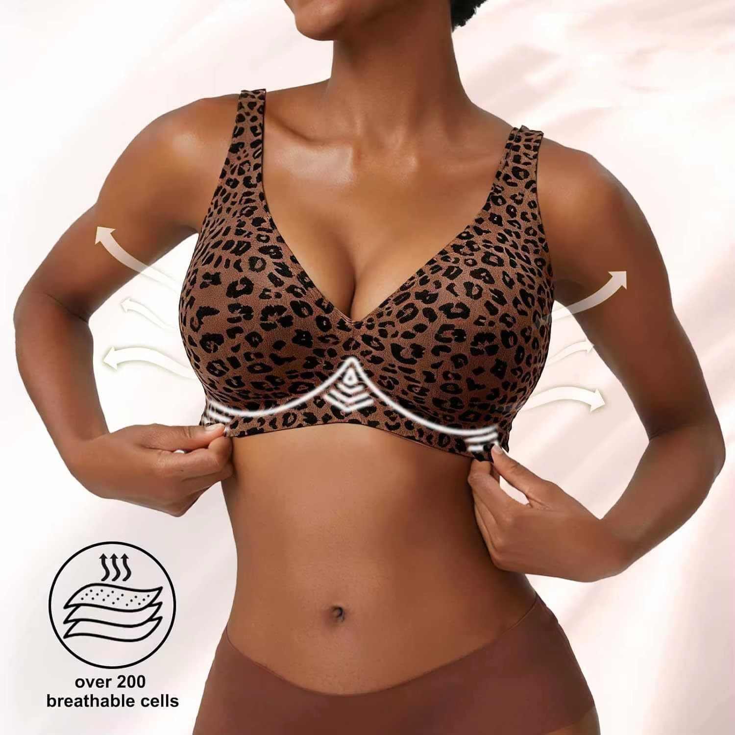 Ropa interior con estampado de - Plunge Bra Push Up reseña y precio