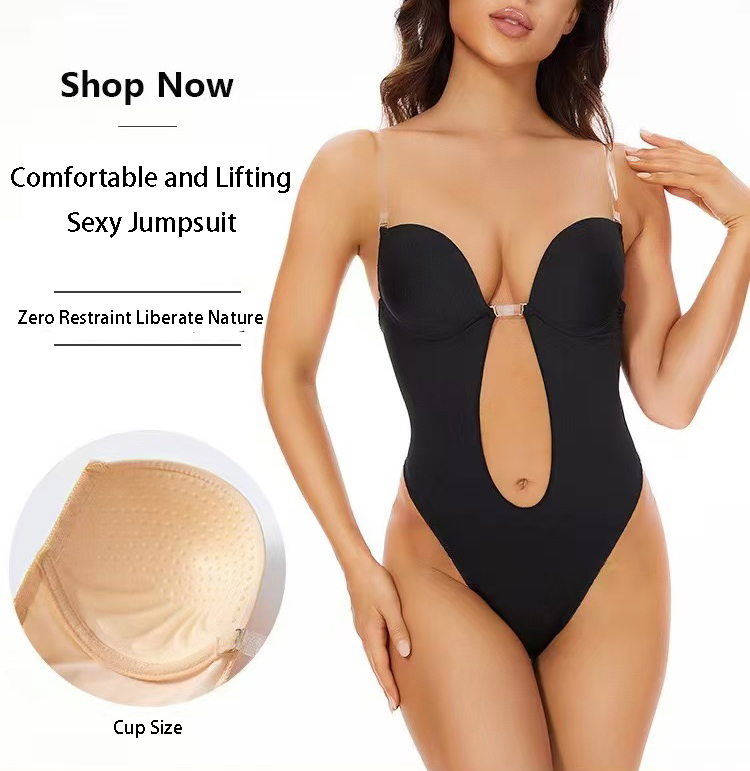 Sujetador moldeador de cuerpo  - Plunge Bra Push Up reseña y precio