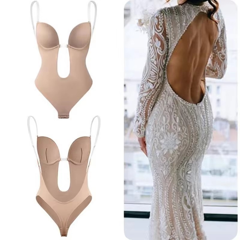 Sujetador moldeador de cuerpo  - Plunge Bra Push Up reseña y precio
